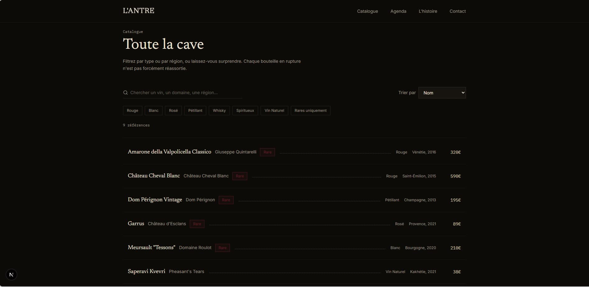 Template Caviste — visuel 6