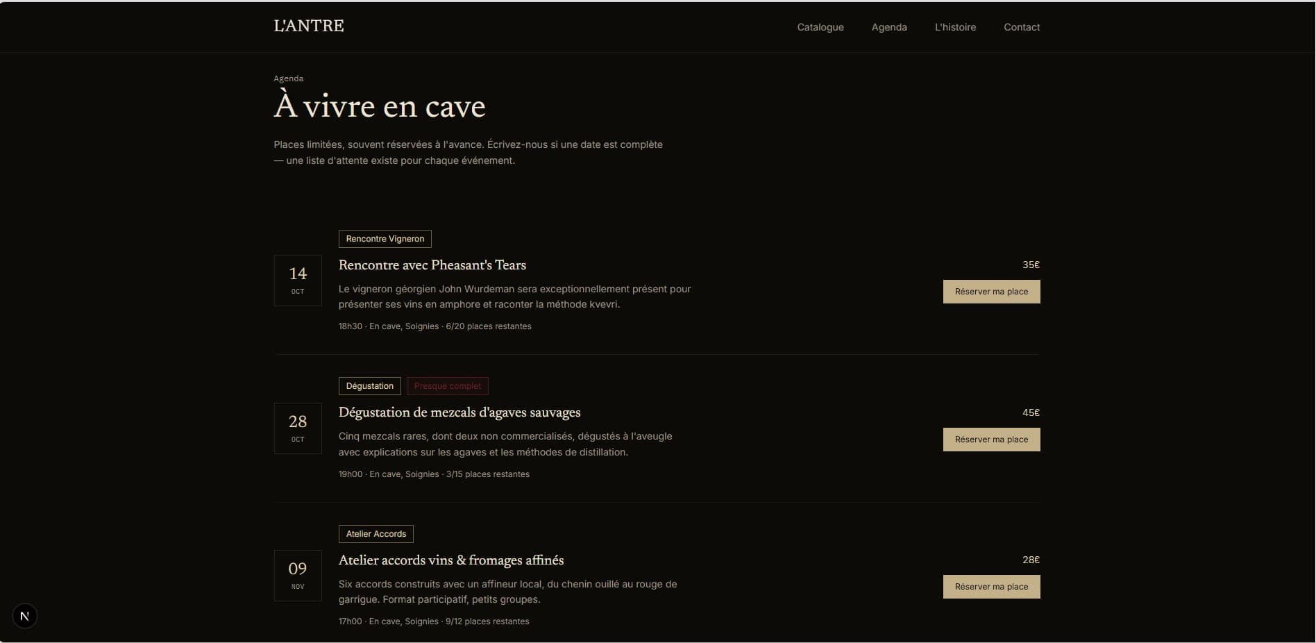 Template Caviste — visuel 7