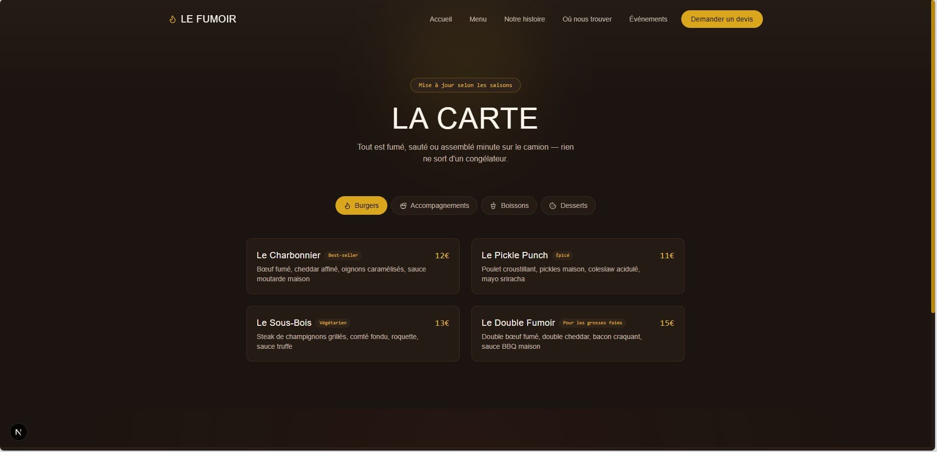 Template Foodtruck — visuel 6