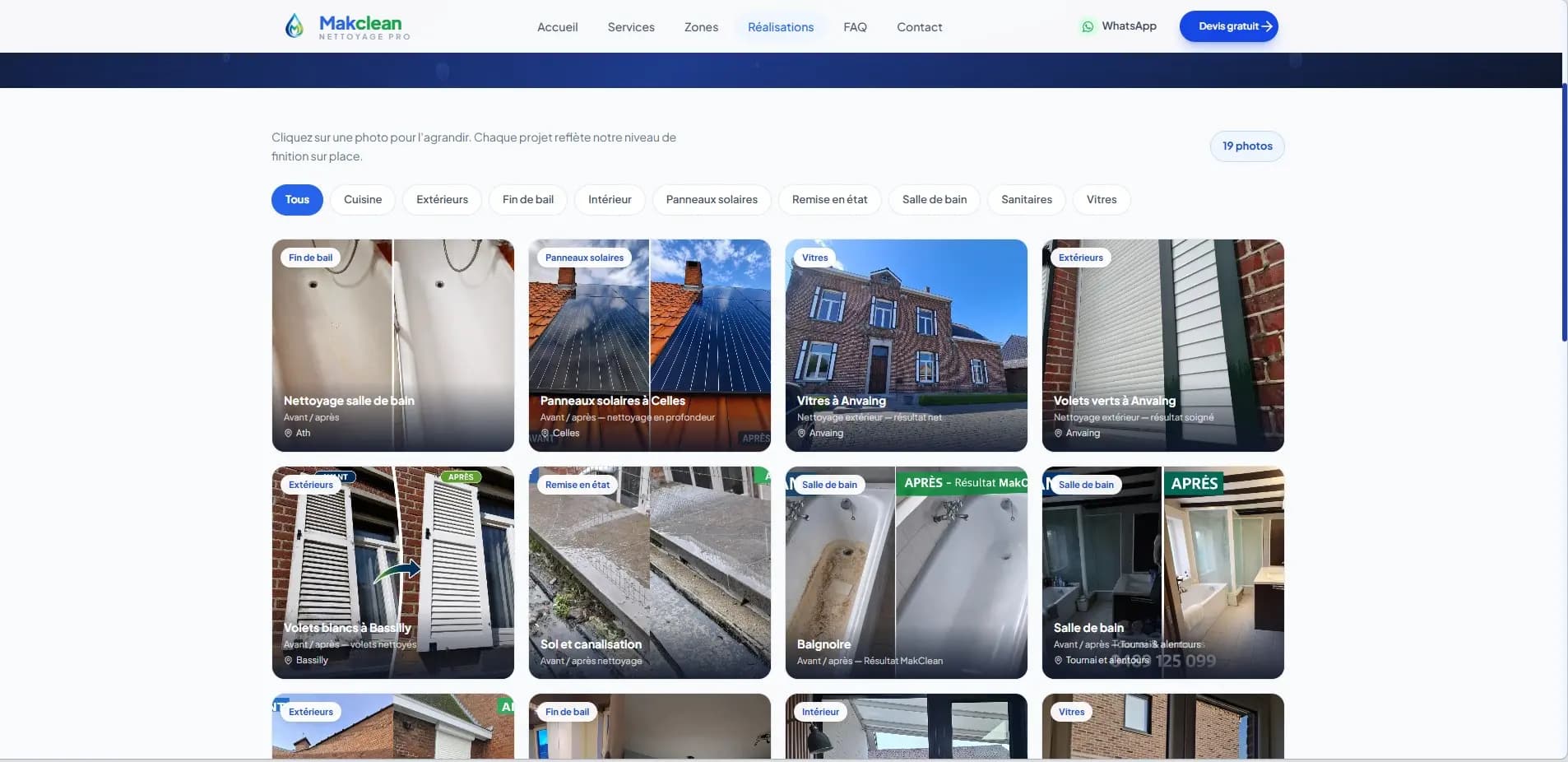 MakClean - Site société de nettoyage – visuel 5